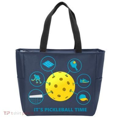 Its Pickleball Time Tote Bag