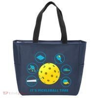Its Pickleball Time Tote Bag thumb 0