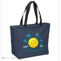 Its Pickleball Time Tote Bag thumb 2