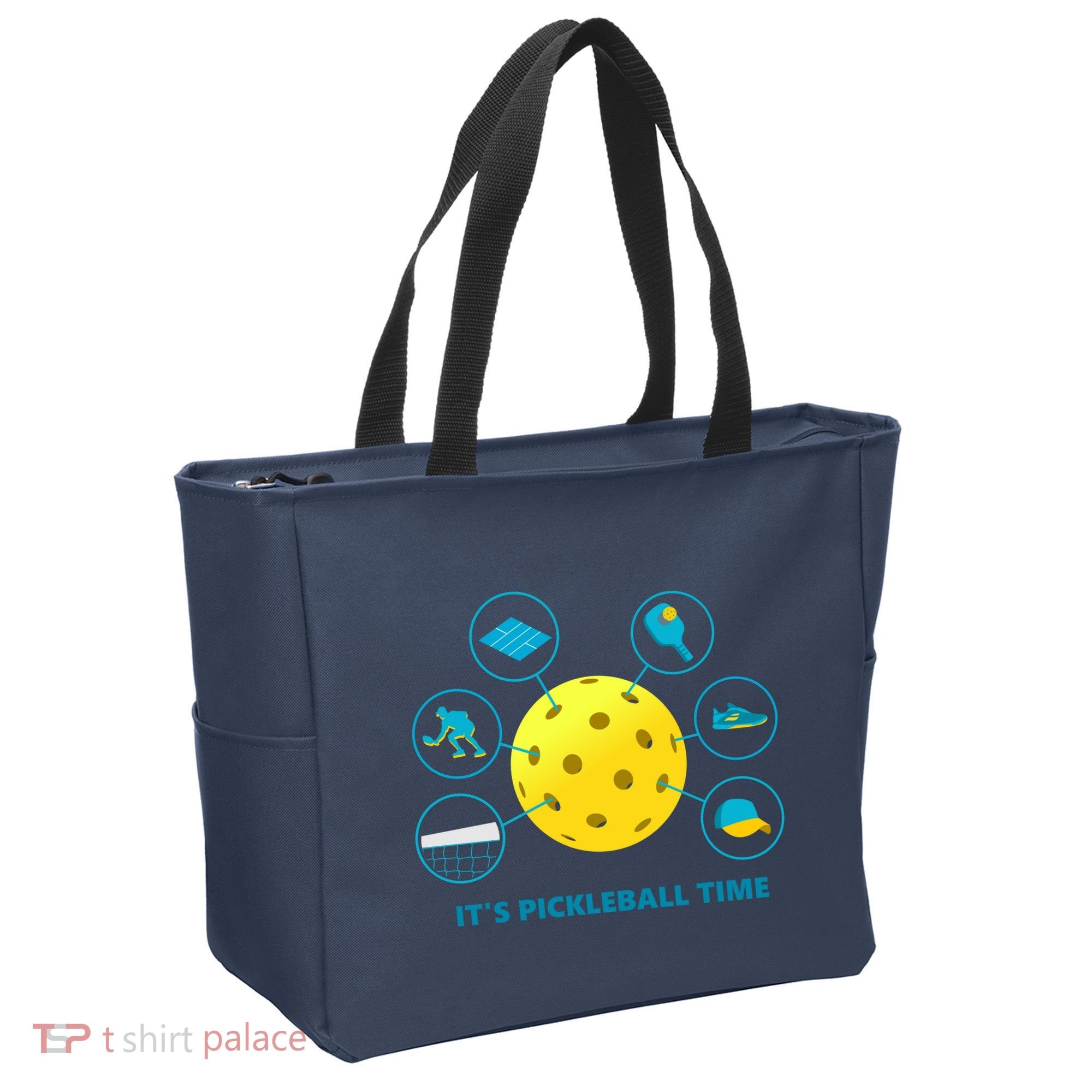 Its Pickleball Time Tote Bag