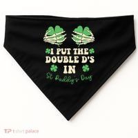 I Put The Double Ds In St Paddys Day USA-Made Doggie Bandana thumb 0