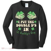 I Put The Double Ds In St Paddys Day Kids Long Sleeve Shirt thumb 0