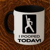 I Pooped Today Coffee Mug thumb 2