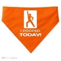 I Pooped Today USA-Made Doggie Bandana thumb 0