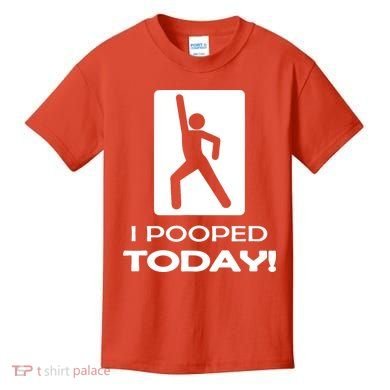 I Pooped Today Kids T-Shirt