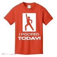 I Pooped Today Kids T-Shirt thumb 0