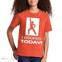 I Pooped Today Kids T-Shirt thumb 2