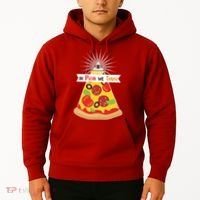 In Pizza We Trust Hoodie thumb 2