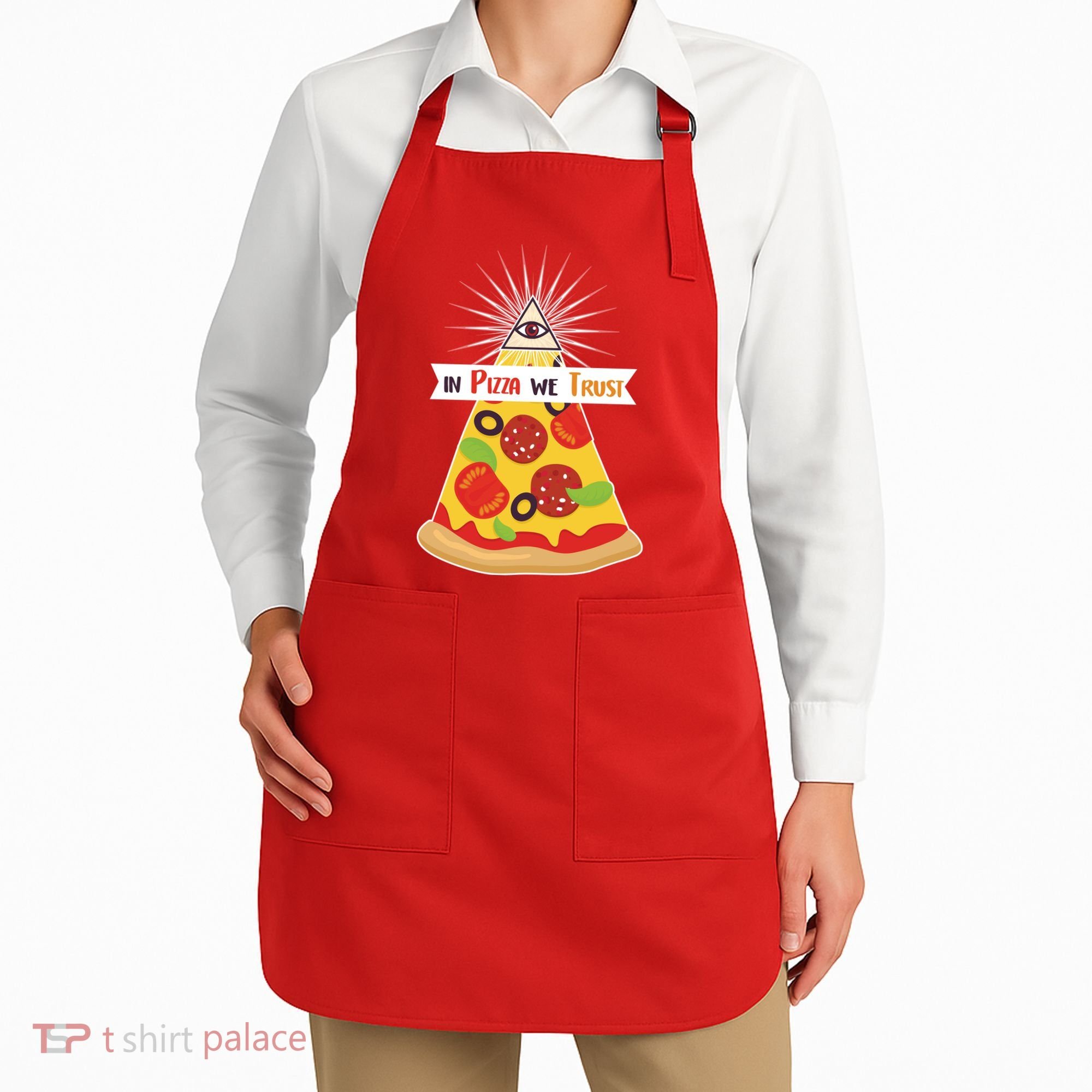 In Pizza We Trust Apron