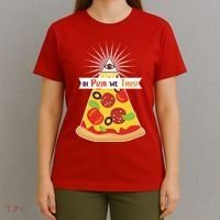 In Pizza We Trust T-Shirt thumb 4