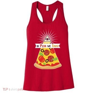 In Pizza We Trust Women's Tank Top