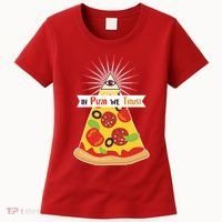 In Pizza We Trust Women's T-Shirt thumb 0