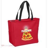 In Pizza We Trust Tote Bag thumb 2