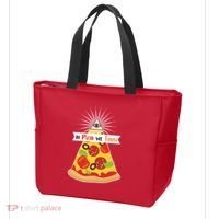 In Pizza We Trust Tote Bag thumb 3