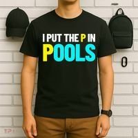 I Put The P In Pools Swimming Humor I Pee In Pools T-Shirt thumb 6