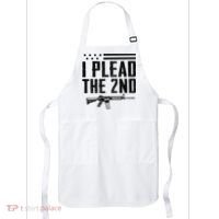 I Plead The 2nd Amendment Pro Gun Ar15 Rifle Apron thumb 0