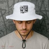 I Plead The 2nd Amendment Pro Gun Ar15 Rifle Bucket Hat thumb 2
