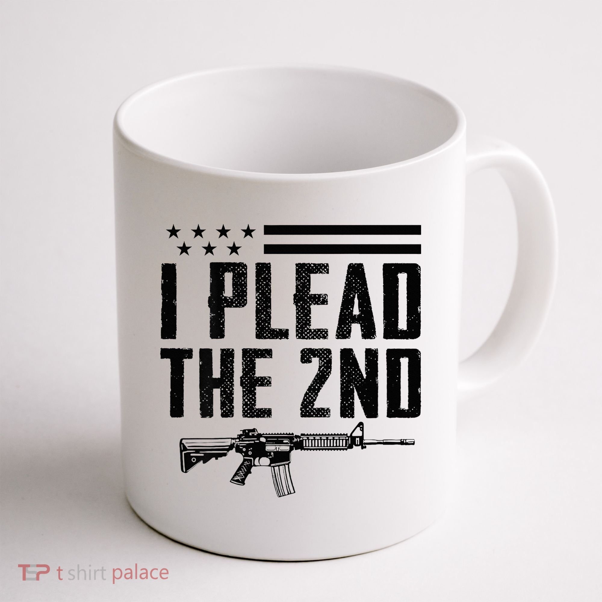 I Plead The 2nd Amendment Pro Gun Ar15 Rifle Coffee Mug