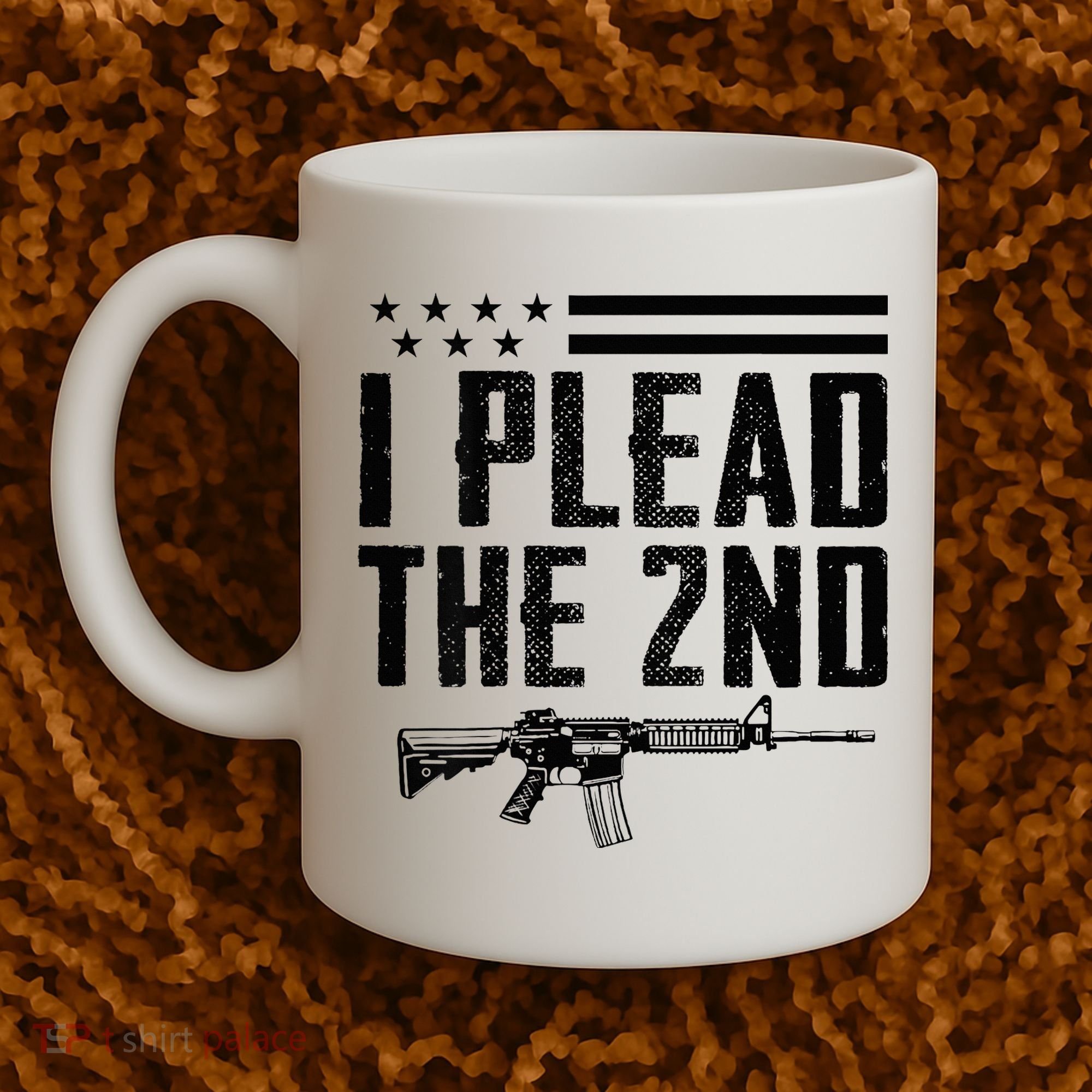 I Plead The 2nd Amendment Pro Gun Ar15 Rifle Coffee Mug
