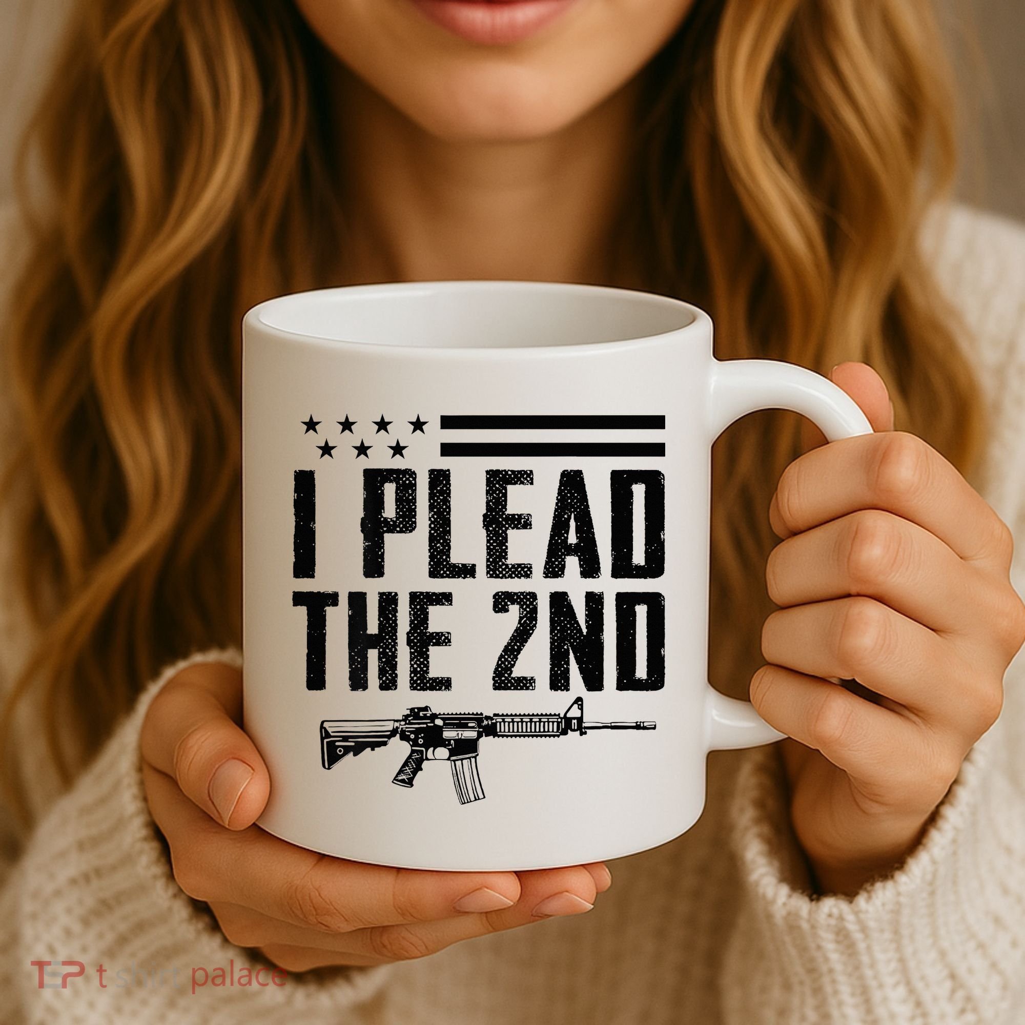 I Plead The 2nd Amendment Pro Gun Ar15 Rifle Coffee Mug