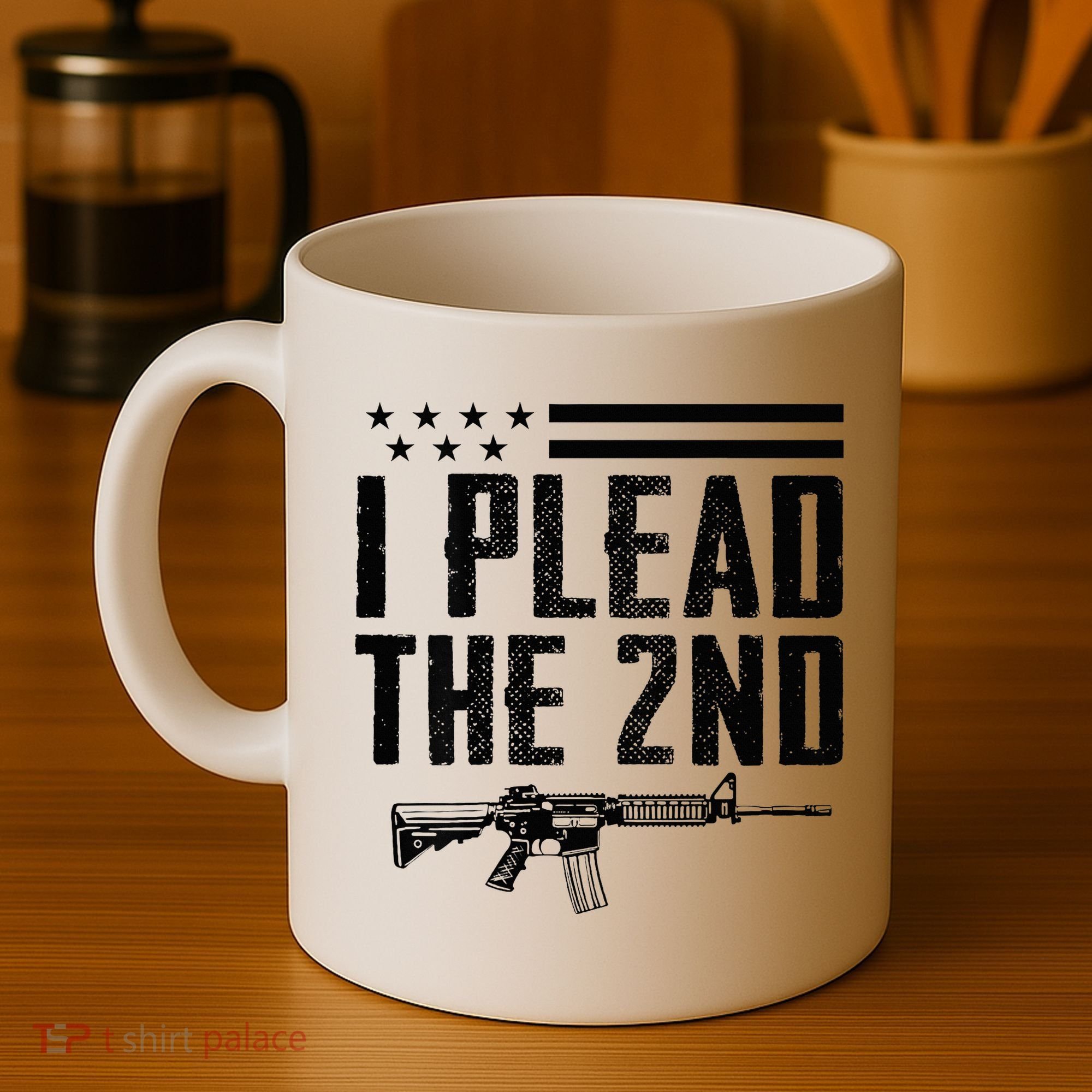 I Plead The 2nd Amendment Pro Gun Ar15 Rifle Coffee Mug