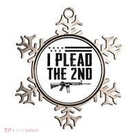I Plead The 2nd Amendment Pro Gun Ar15 Rifle Ornament thumb 0
