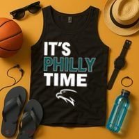 It's Philly Time Philadelphia Tank Top thumb 4
