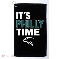 It's Philly Time Philadelphia Golf Towel thumb 0