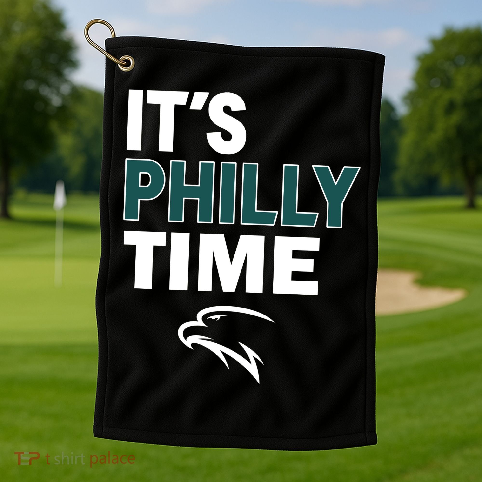 It's Philly Time Philadelphia Golf Towel