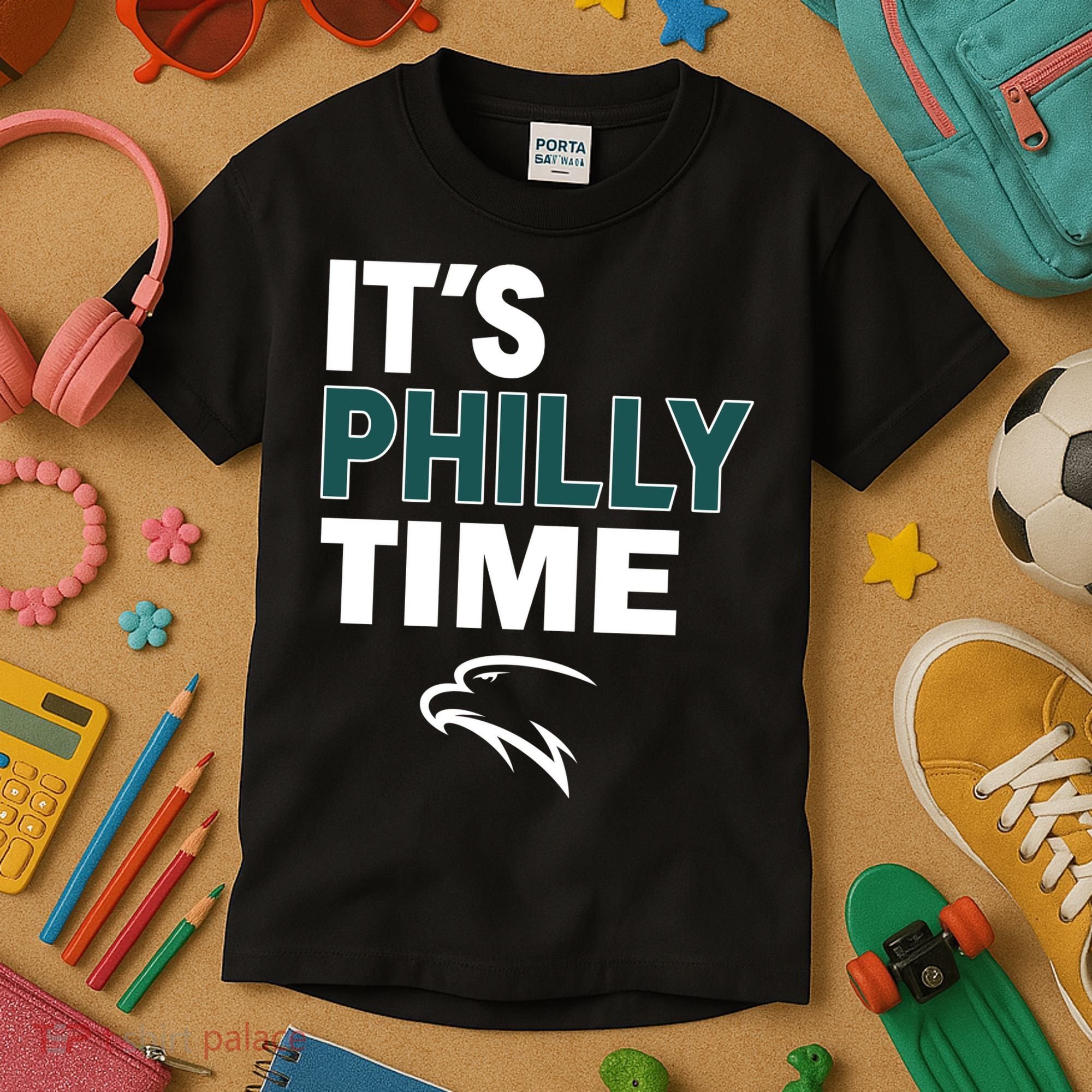 It's Philly Time Philadelphia Kids T-Shirt
