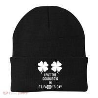I Put The Double Ds In St Paddys Day Funny St Patrick's Day Beanie thumb 0