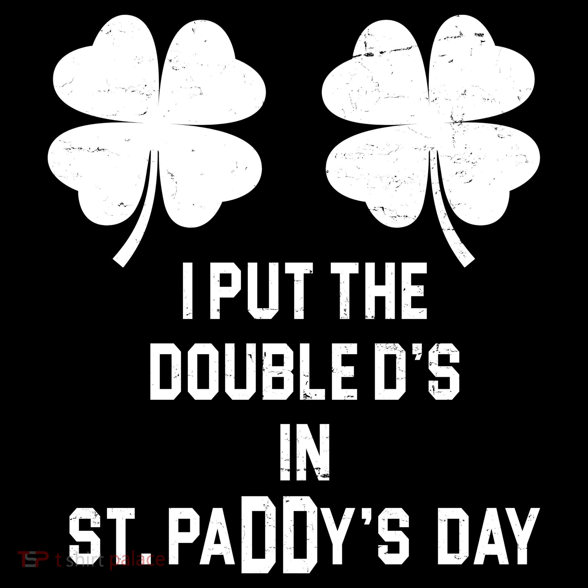 I Put The Double Ds In St Paddys Day Funny St Patrick's Day Women's Hoodie