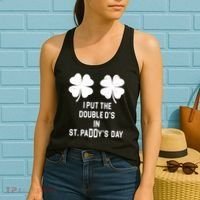 I Put The Double Ds In St Paddys Day Funny St Patrick's Day Women's Tank Top thumb 2
