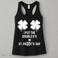 I Put The Double Ds In St Paddys Day Funny St Patrick's Day Women's Tank Top thumb 3