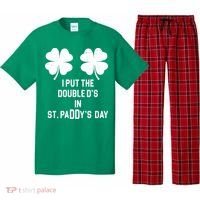 I Put The Double Ds In St Paddys Day Funny St Patrick's Day Pajama Set thumb 0