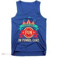 I Put The Fun In Funnel Cake Circus Birthday Party Costume Tank Top thumb 0