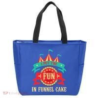 I Put The Fun In Funnel Cake Circus Birthday Party Costume Tote Bag thumb 0