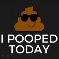 I Pooped Today Funny Poop Baby Bodysuit thumb 2