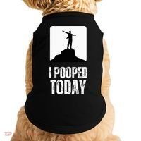 I Pooped Today Doggie Tank thumb 0