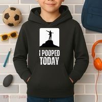 I Pooped Today Kids Hoodie thumb 2