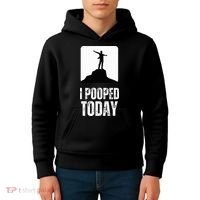 I Pooped Today Kids Hoodie thumb 4