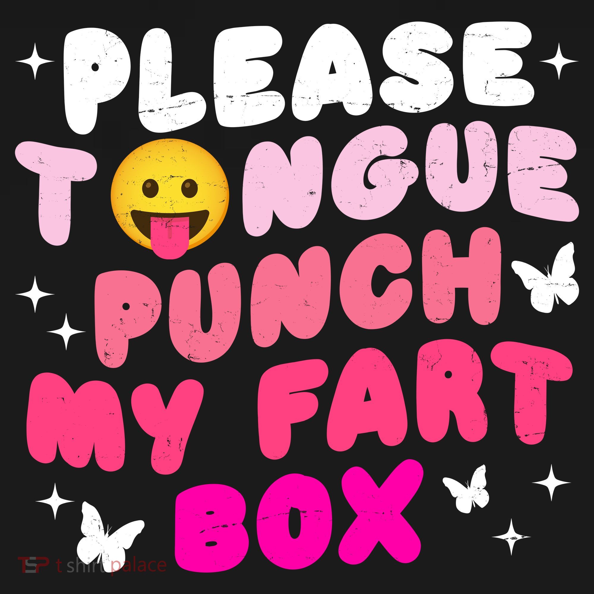 Inappropriate Please Tongue Punch My Fart Box Funny Women's Hoodie