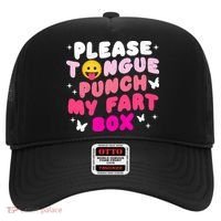 Inappropriate Please Tongue Punch My Fart Box Funny Hat thumb 0