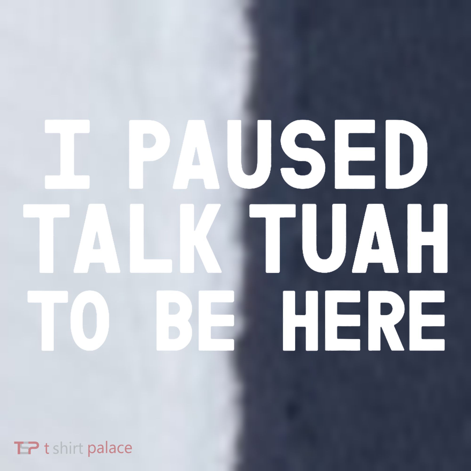 I Paused Talk Tuah To Be Here Funny Sarcastic Saying Sport-Tek Competitor United Soccer Jersey