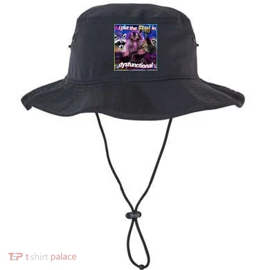 I Put The Sun Dysfunctional Racoon Meme Bucket Hat