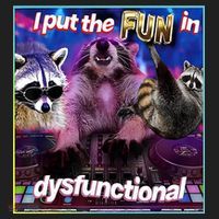 I Put The Sun Dysfunctional Racoon Meme Tumbler thumb 3