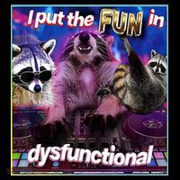 I Put The Sun Dysfunctional Racoon Meme Women's Tank Top thumb 5