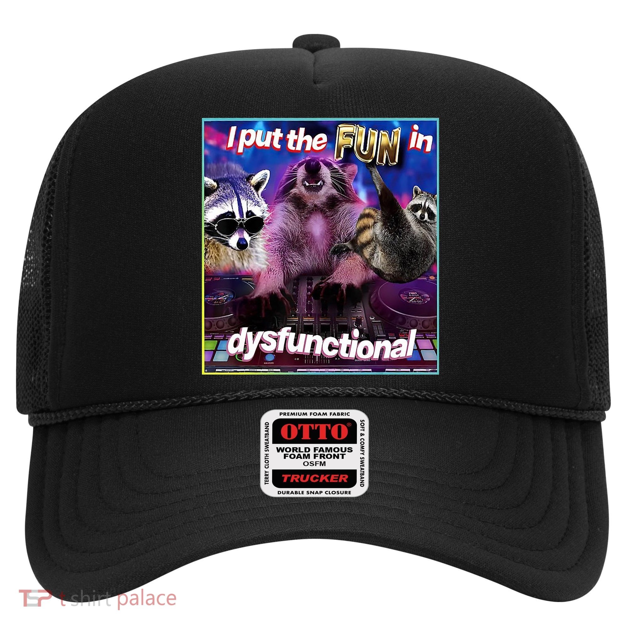 I Put The Sun Dysfunctional Racoon Meme Hat