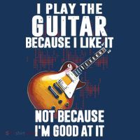 I Play The Guitar Because I Like It Not Because Im Good At Mousepad thumb 1