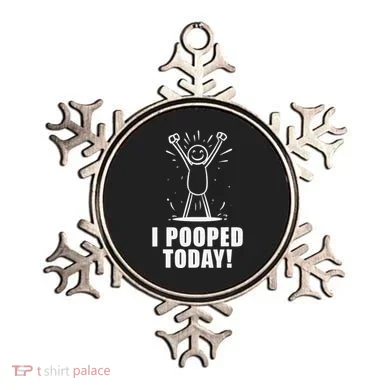 I Pooped Today Ornament
